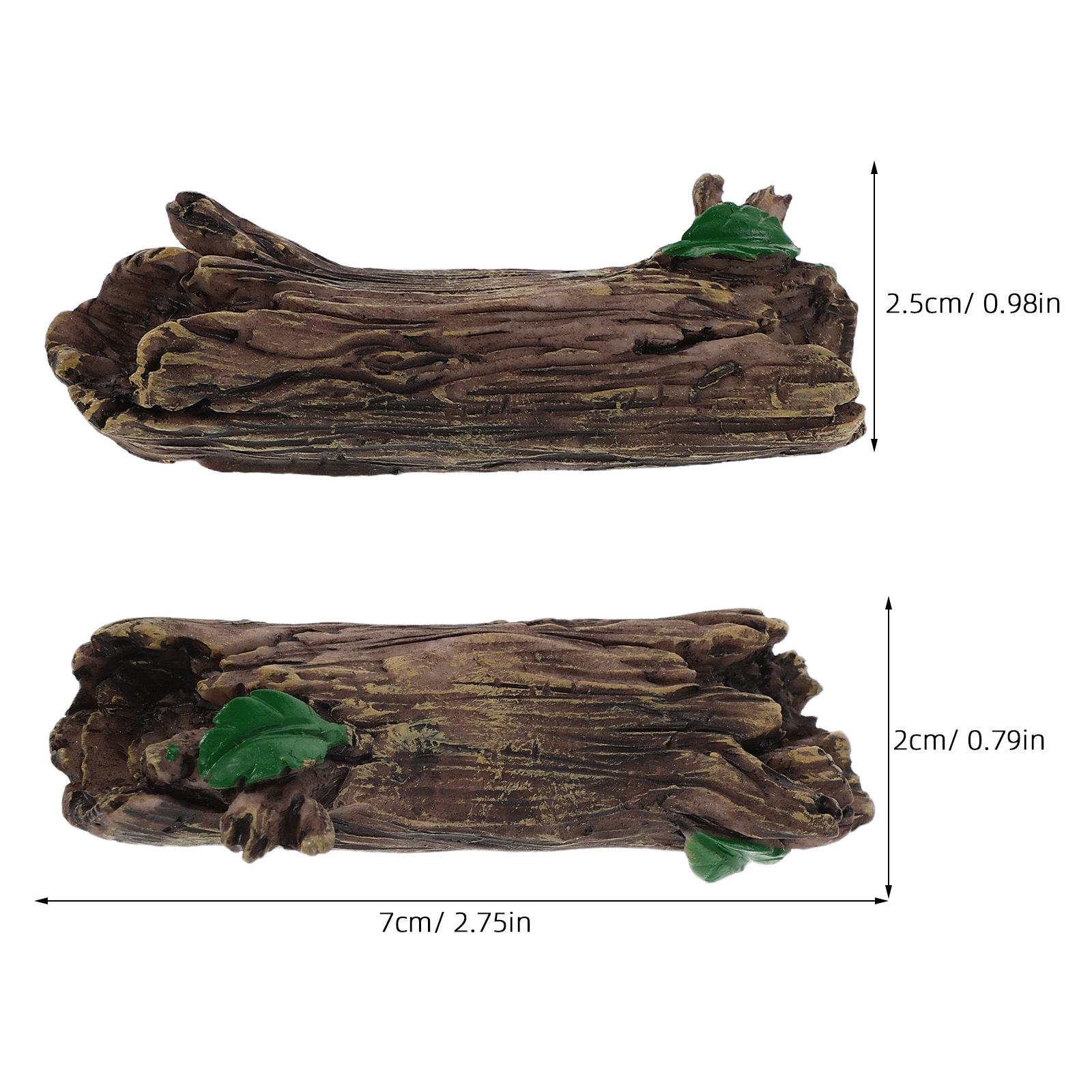 4 ชิ้น ตอไม้เรซิ่นขนาดเล็ก สำห - Mini Bonsai Zen Garden บทวิจารณ์และราคา