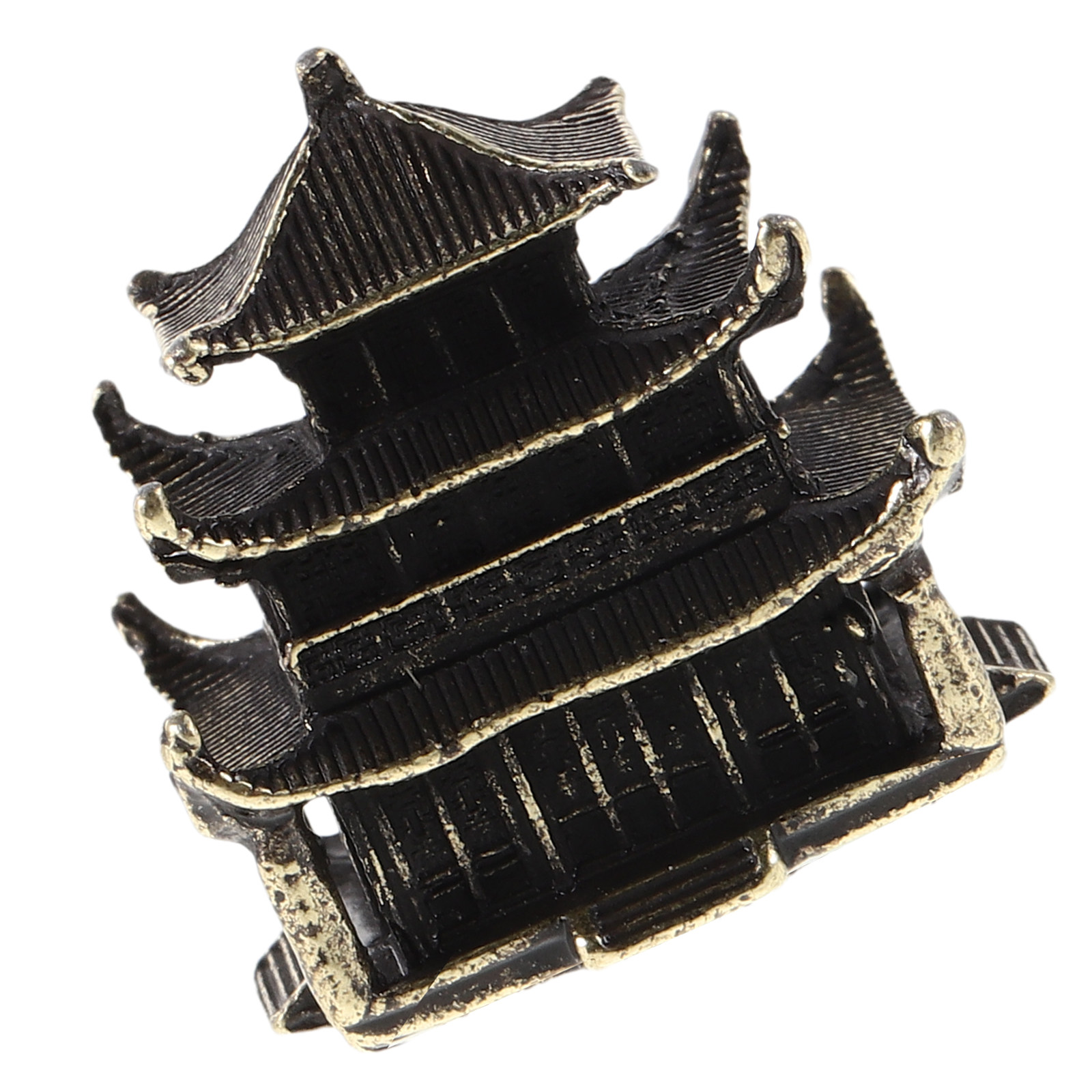เจดีย์ทองเหลืองขนาดเล็ก รูปปั้ - Mini Bonsai Zen Garden บทวิจารณ์และราคา