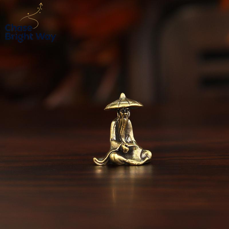 รูปปั้นปลาทองขนาดเล็กสไตล์จีนโ - Mini Bonsai Zen Garden บทวิจารณ์และราคา