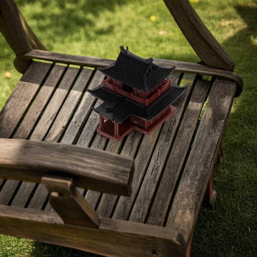 เจดีย์จิ๋ว ศาลาโบราณ ประติมากร - Mini Bonsai Zen Garden บทวิจารณ์และราคา