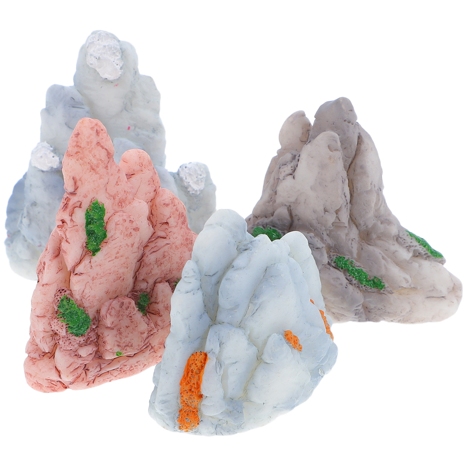 4 ชิ้น ของตกแต่งภูเขาจำลองขนาด - Bonsai Garden Miniature บทวิจารณ์และราคา