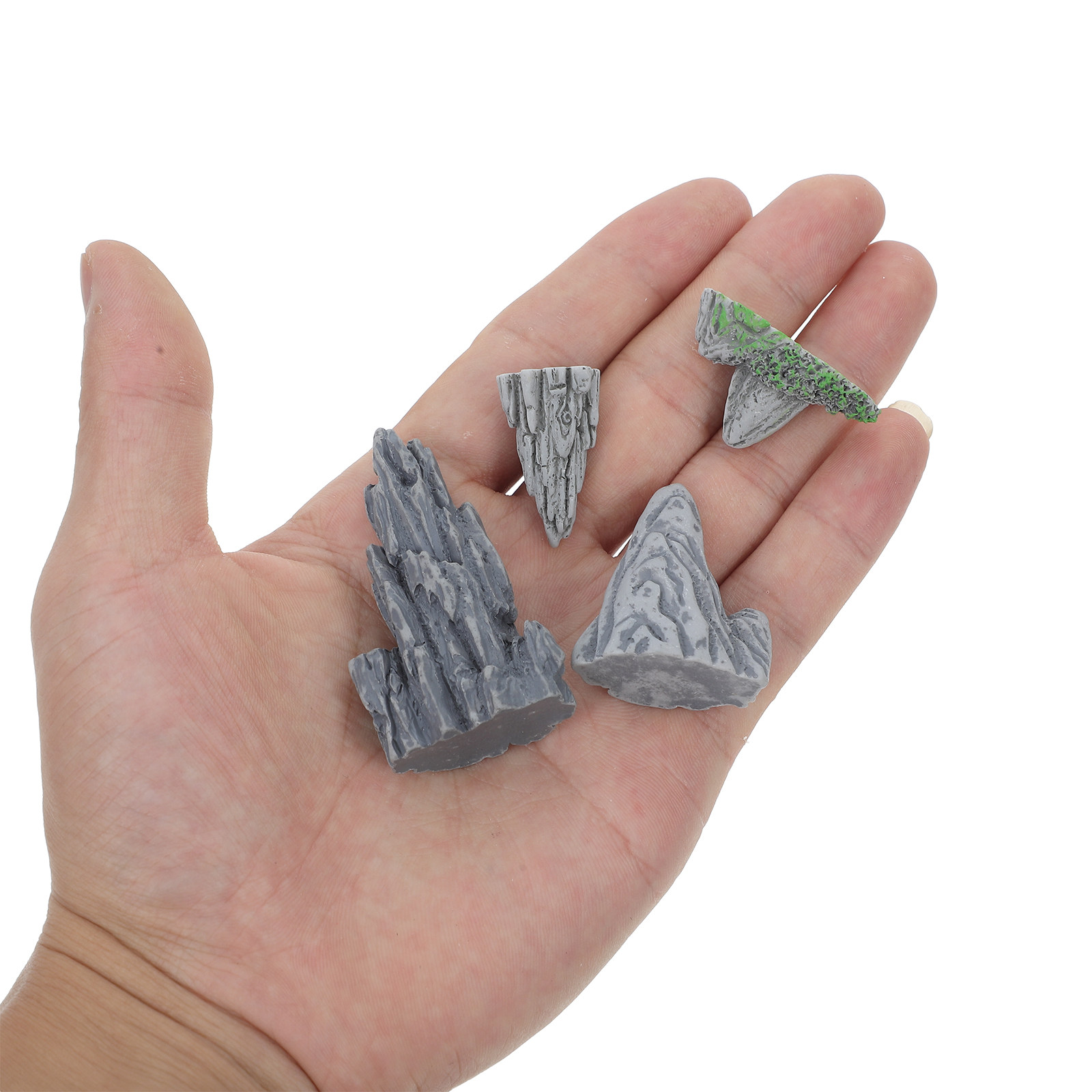 9 ชิ้น รูปปั้นเรซิ่นจิ๋ว นักปร - Mini Bonsai Zen Garden บทวิจารณ์และราคา