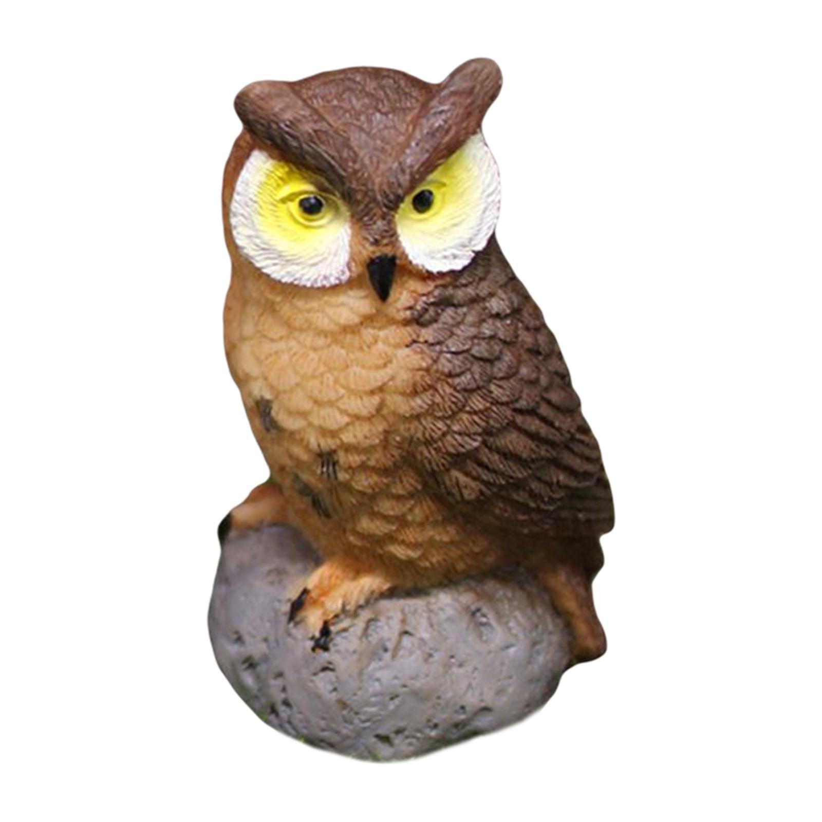 รูปปั้นนกฮูกขนาดเล็ก ของตกแต่ง - Mini Bonsai Zen Garden บทวิจารณ์และราคา