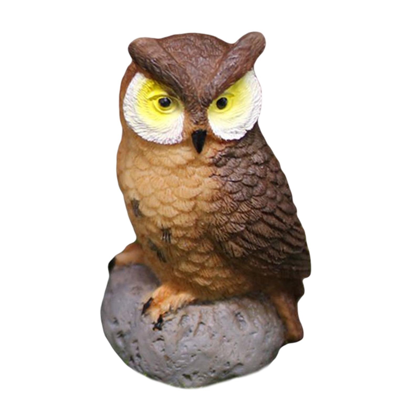 รูปปั้นนกฮูกขนาดเล็ก ของตกแต่ง - Mini Bonsai Zen Garden บทวิจารณ์และราคา