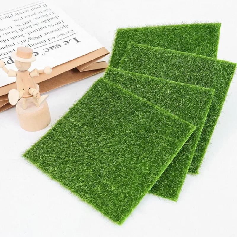 Fake Moss Mini สนามหญ้าประดิษฐ - Bonsai Garden Miniature บทวิจารณ์และราคา