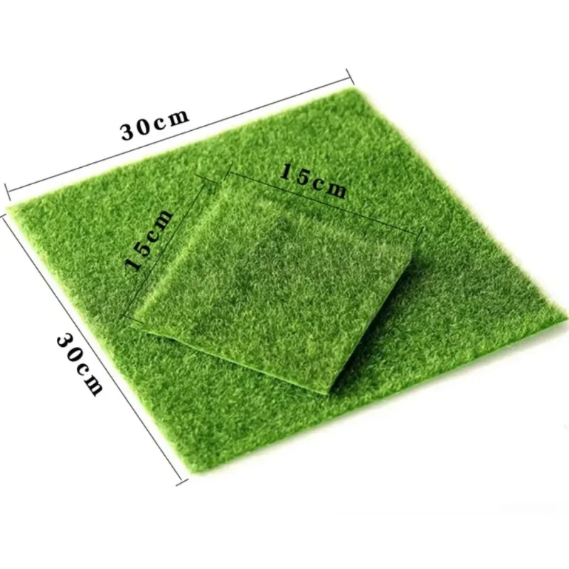 Fake Moss Mini สนามหญ้าประดิษฐ - Bonsai Garden Miniature บทวิจารณ์และราคา