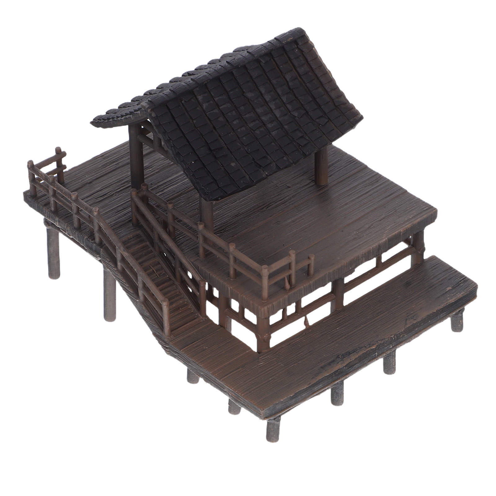 ศาลาจิ๋ว ตกแต่งตู้ปลา ไม้ประดั - Mini Bonsai Zen Garden บทวิจารณ์และราคา