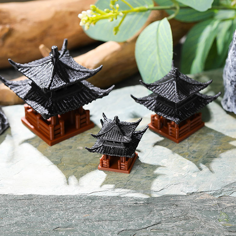 มินิเจดีย์รูปปั้น Fairy Garden - Mini Bonsai Zen Garden บทวิจารณ์และราคา
