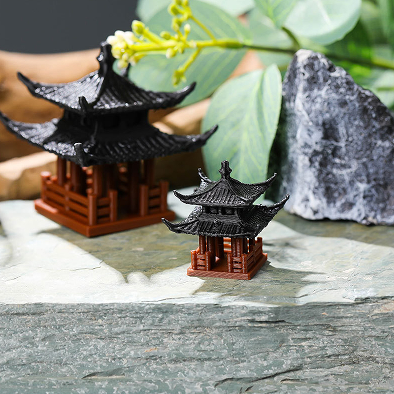 มินิเจดีย์รูปปั้น Fairy Garden - Mini Bonsai Zen Garden บทวิจารณ์และราคา